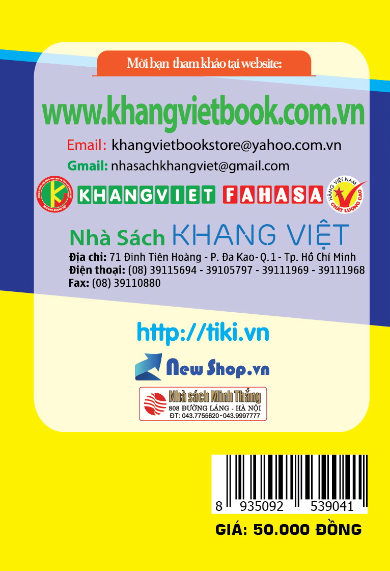 Bìa sau Sổ Tay Hóa Học Trung Học Cơ Sở Lớp 8,9 Luyện Thi Vào Lớp 10